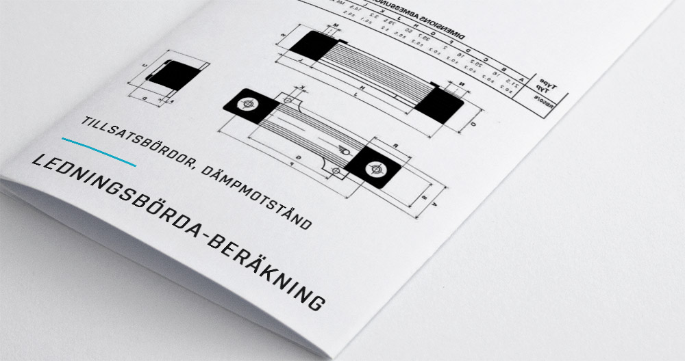 Datablad Ledningsbörda beräkning